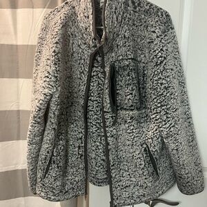 Women's Gray Fleece Jacket
